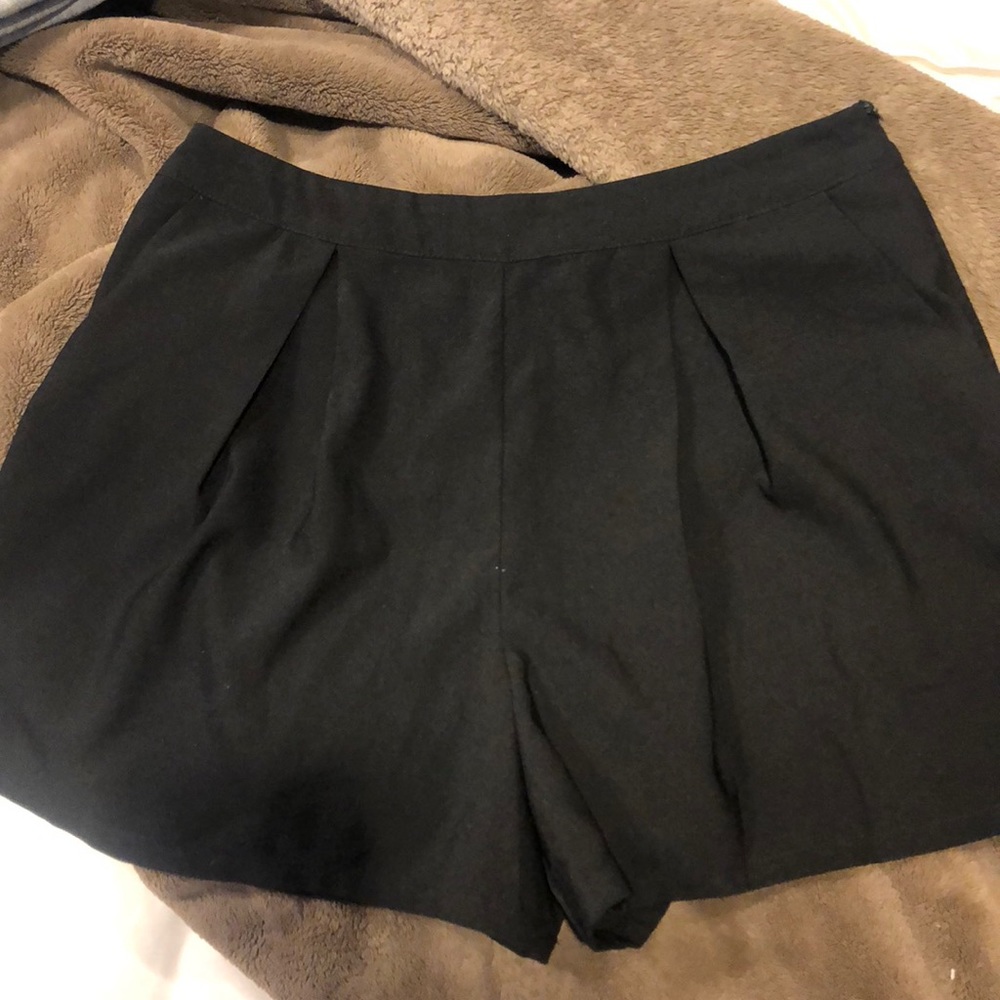 Pleated Shorts